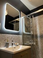 Kúpeľňa v ubytovaní Apartament przy Karmelu