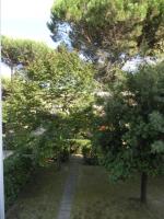 A garden outside Two-room flat close to the beach and nature