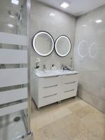 Koupelna v ubytování Apartamento SOLSILK