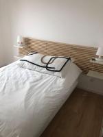 Łóżko lub łóżka w pokoju w obiekcie Maison La teste de Buch 3 chambres