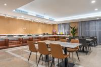 Χώρος καθιστικού στο Joy Fall Hotel