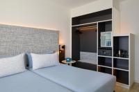 Posteľ alebo postele v izbe v ubytovaní INNSiDE by Meliá Barcelona Apolo