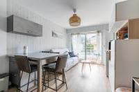 Kuchyňa alebo kuchynka v ubytovaní Charmant appartement à 500m de la plage