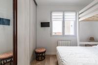 Posteľ alebo postele v izbe v ubytovaní Charmant appartement à 500m de la plage