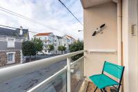 Balkón alebo terasa v ubytovaní Charmant appartement à 500m de la plage