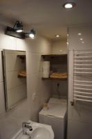 Kúpeľňa v ubytovaní Apartament Zielony Legionów 90