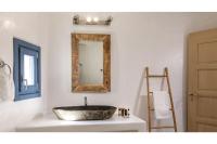 A bathroom at Lkm 4 Bed Villa Air Panormos Mykonos