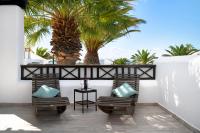 A balcony or terrace at Bungalow Paraiso