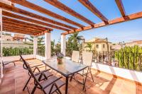 A balcony or terrace at Villa El Algarrobo