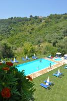 The swimming pool at or close to Pool Apartments with panoramic sea view - Pelekas Beach, Corfu