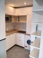 Kuchyňa alebo kuchynka v ubytovaní Résidence Graziella Appartement 222