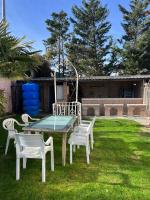 A garden outside Luxury Apartment in Moncloa-Aravaca