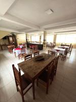 Khu vực ghế ngồi tại Hotel Thermas da Mantiqueira - Poços de Caldas - De frente para a Praça Central