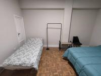 Łóżko lub łóżka w pokoju w obiekcie Céntrico apartamento inteligente
