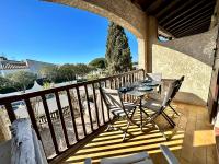 Balkón alebo terasa v ubytovaní Appartement Duplex 4pers Climatisé - Locations VLD Camargue