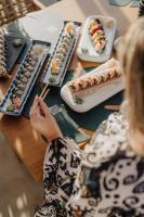 Mad på lejlighedshotellet eller i nærheden