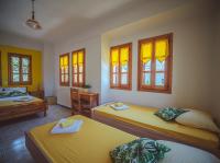 Posteľ alebo postele v izbe v ubytovaní Lemon House for big family in Damouchari - Delicious Houses
