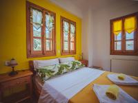 Posteľ alebo postele v izbe v ubytovaní Lemon House for big family in Damouchari - Delicious Houses