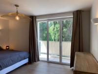 Posteľ alebo postele v izbe v ubytovaní Magnifique appartement climatisé de 87m², à 100m de la plage