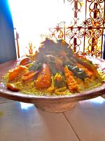 Comida en el bed and breakfast o alrededores