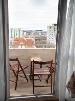 Balkon lub taras w obiekcie Pajger Apartman Egyetemváros