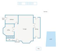 Půdorys ubytování Villa Paris by Villa Plus