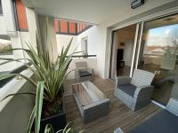 Plán poschodí v ubytovaní Appartement cosy avec balcon près du centre de Capbreton, parking et WIFI inclus - FR-1-413-205