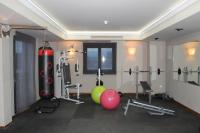 Posilňovňa alebo fitness centrum v ubytovaní Hotel Restaurante El Tollo
