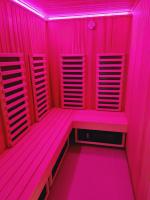 Posteľ alebo postele v izbe v ubytovaní Apartament D19 z Basenem, Sauną, Jacuzzi Green Park Resort - 5D Apartments