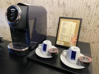 ProfilHotels Nackaにあるコーヒーまたはお茶