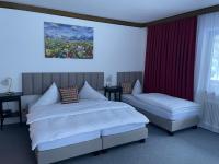 Łóżko lub łóżka w pokoju w obiekcie Hotel HAAS