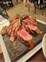 Comida en la casa de huéspedes o alrededores