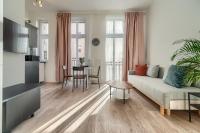 Kuchnia lub aneks kuchenny w obiekcie Kamienica Centrum Apartament nr 6