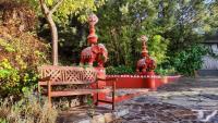 Vonkajšia záhrada v ubytovaní Casa Jardín Oriental