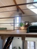 Ferienwohnung d.d. Chaletにあるベッド