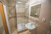 Koupelna v ubytování Hotel Sport