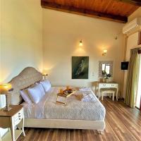 Posteľ alebo postele v izbe v ubytovaní Golden Sand Beach Villa