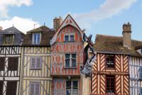 Plán poschodí v ubytovaní Appartement La Croix au Maître (hyper centre Auxerre)