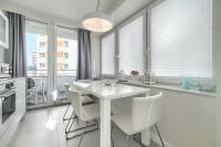Kuchnia lub aneks kuchenny w obiekcie Apartamenty MUNN 6 Szczecin