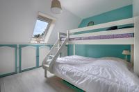 Posteľ alebo postele v izbe v ubytovaní Maison à 150 mètres de la mer au Pouliguen!