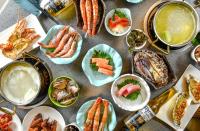 Comida en el hotel o alrededores