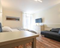 Televízia a/alebo spoločenská miestnosť v ubytovaní Villa Mistral by Baltic Home