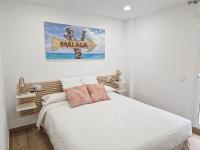 Postel nebo postele na pokoji v ubytování Pavone Apartments Málaga