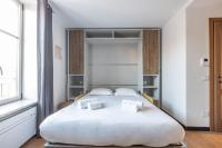 Postel nebo postele na pokoji v ubytování LB Vacation Rentals I Studio - Forville, Palais, Croisette, Plages
