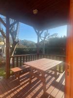 A balcony or terrace at Complejo la Regalina