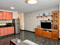 Kuchyň nebo kuchyňský kout v ubytování Apartamentos Dalia