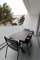 Balkón alebo terasa v ubytovaní Bel apt 6 pers, 2 chambres avec balcon et parking
