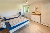 A bed or beds in a room at Chalet Ester - Luxury Provençal House in Orava