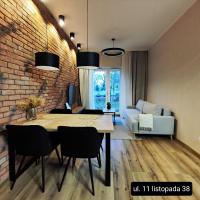 Posedenie v ubytovaní Asti Apartamenty Centrum Stargard