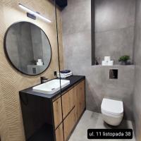 Kúpeľňa v ubytovaní Asti Apartamenty Centrum Stargard